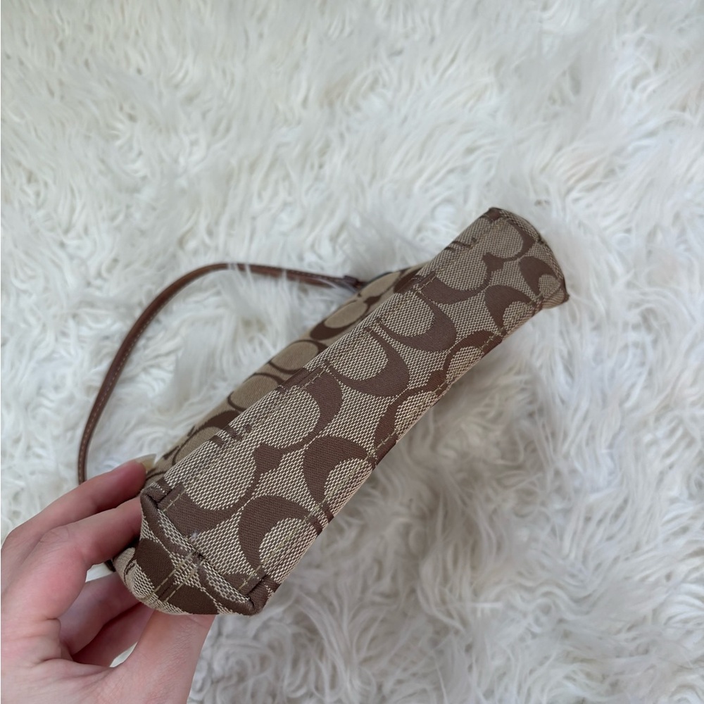 Coach Signature Sufflette Cloth Mini Bag - Picture 4 of 7